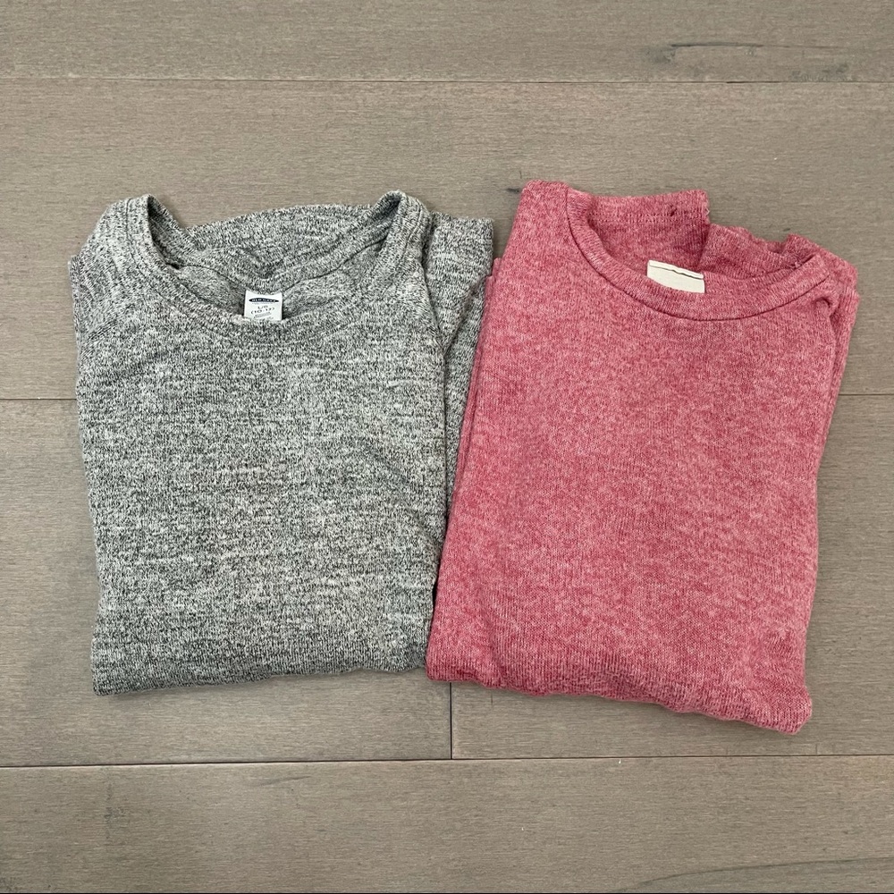 ZARA & OLD NAVY Long Sleeve Shirts